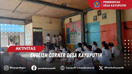 ENGLISH CORNER DESA KAYUPUTIH